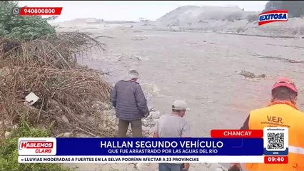 Ubican camioneta que cayó al río por colapso de puente en Chancay: Se desconoce número de personas en su interior