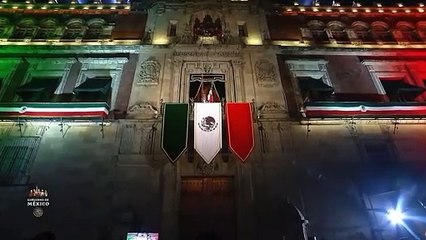 AMLO encabeza su último Grito de Independencia desde Palacio Nacional