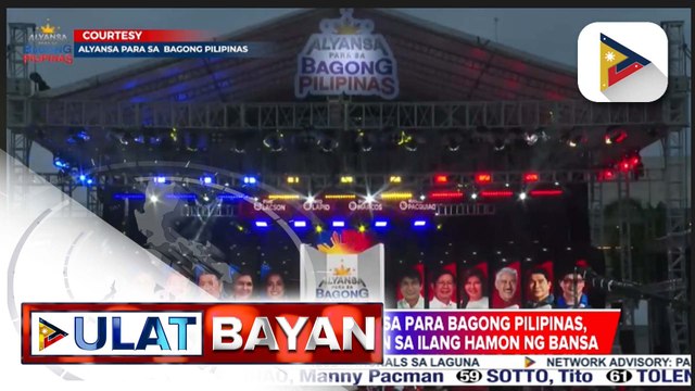 Senatorial slate ng Alyansa para sa Bagong Pilipinas, inilatag ang kanilang tugon sa ilang hamon ng bansa