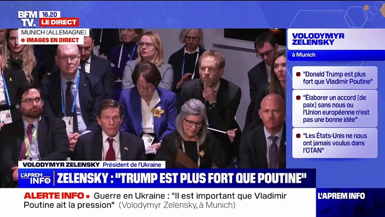 "Nous avons besoin d'1,5 million de soldats si nous voulons vraiment pouvoir trouver la paix", estime Volodymyr Zelensky