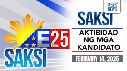 #Eleksyon2025: Aktibidad ng senatorial candidates (February 14, 2025) | Saksi