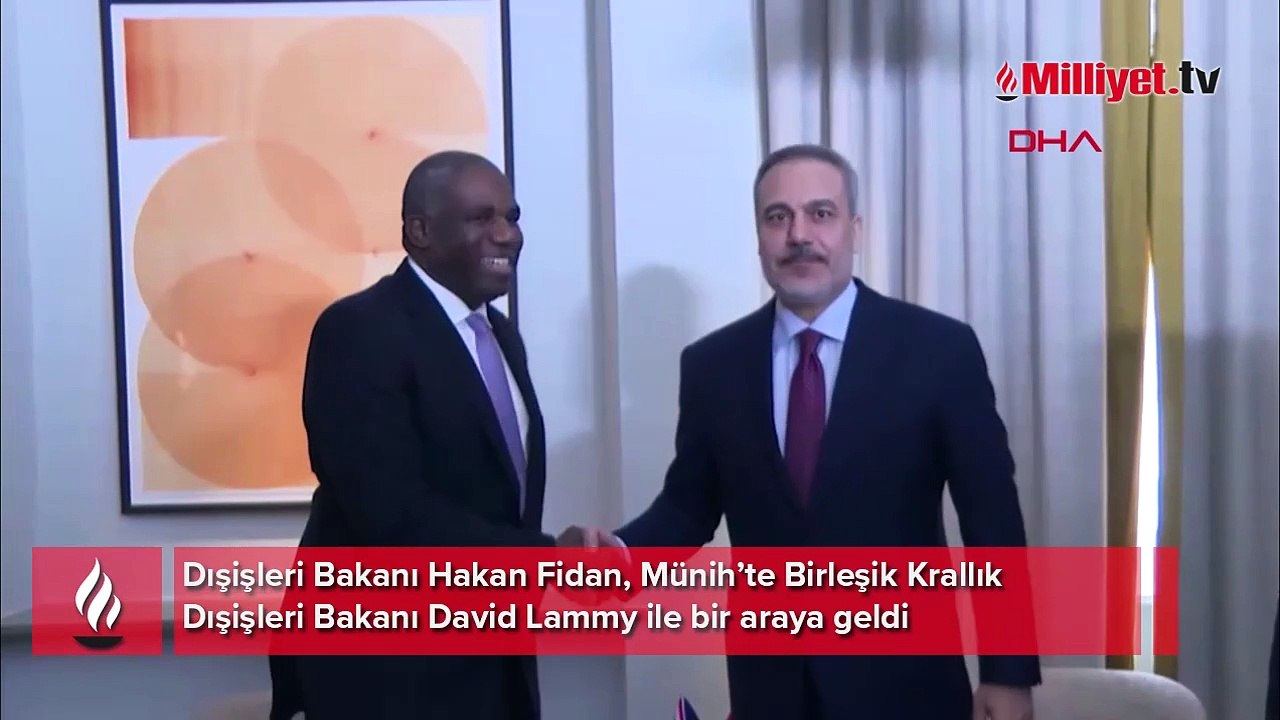 Dışişleri Bakanı Hakan Fidan, İngiliz mevkidaşı ile görüştü