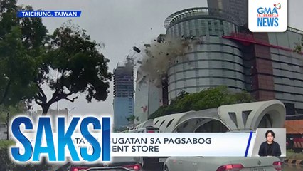 4 patay, 34 sugatan sa pagsabog sa Department store | Saksi