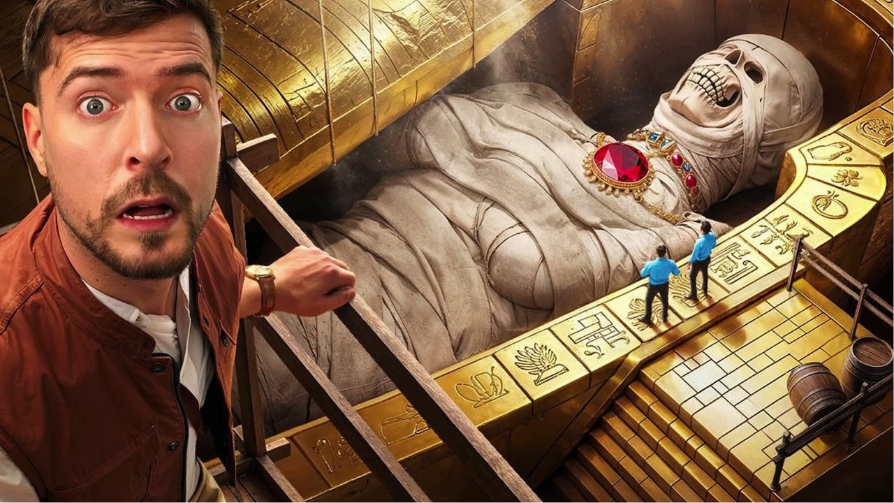 MrBeast Spent 100 Hours Inside The Pyramids!