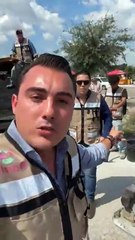 Inicia el programa permanente de bacheo en García