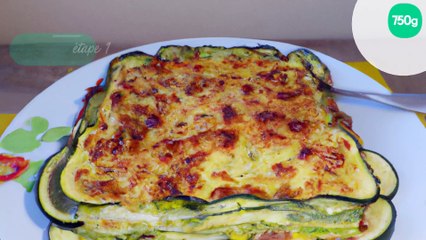 Lasagne de courgettes facile