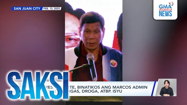 Saksi: (Part 2) Pambabatikos ni FPRRD; Unang ginto sa Asian Winter Games; Prayer booklet para sa mga anak na single