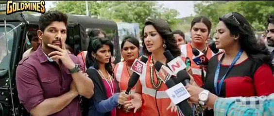 Valentines Day Special Scene  अल्लू अर्जुन कैथरीन ट्रेसा के साथ अपने प्यार का इज़हार कर रहा है