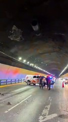 Colapsa techo en tunel de la Loma Larga