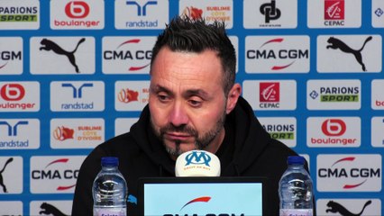 De Zerbi : «On peut encore être meilleurs» - Foot - L1 - OM