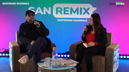 SANREMIX: l'intervista di Giulia Carla De Carlo a Giancarlo Genise