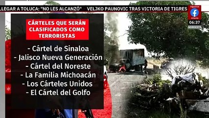 Cártel de Sinaloa, CJNG y la Familia Michoacana serán nombrados terroristas en EU, según el NYT