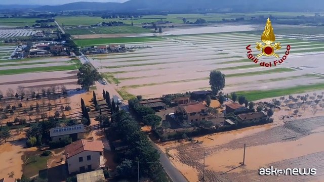 Maltempo in Toscana, nubifragi e allagamenti