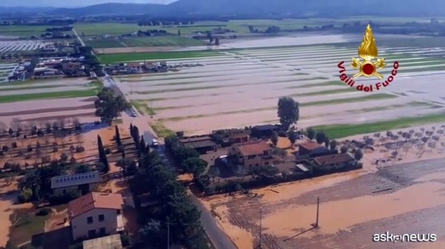 Maltempo in Toscana, nubifragi e allagamenti