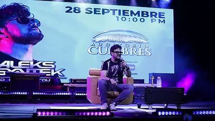 Aleks Syntek: Yo no hago campañas a favor o en contra de la música (VIDEO)