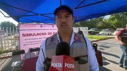 Más de 300 alumnos realizaron simulacro del 19 de septiembre en el Tec Saltillo