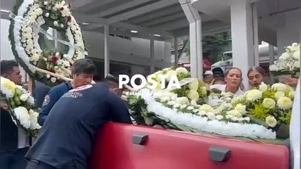 Rinden homenaje a bombero caído en cumplimiento de su deber (VIDEO)