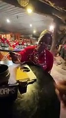 Eating a Grub Worm 🐛 in Zimbabwe 🇿🇼 #shorts