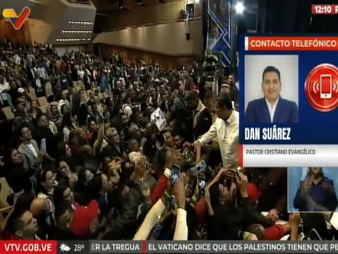 Pastor Cristiano Dan Suárez: La iglesia cristiana expresa su amor y apoyo al pdte. Nicolás Maduro