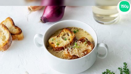 Soupe à l'oignon au Monsieur Cuisine