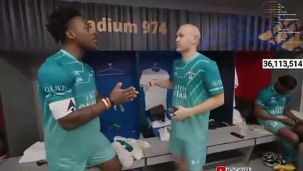 IShowSpeed suplica por ayuda a Andrés Iniesta