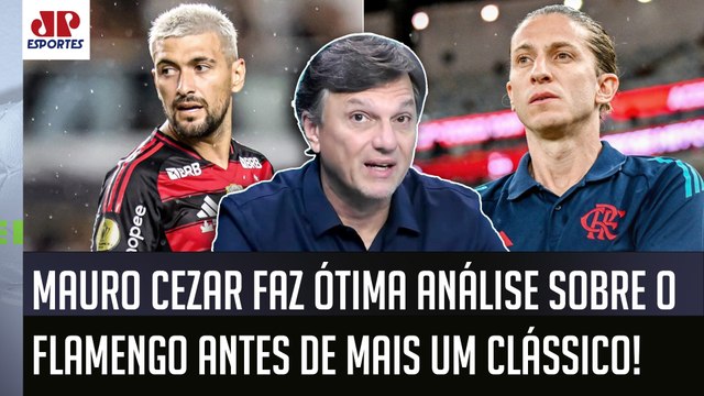 O Filipe Luís JÁ ADMITIU ISSO! Ele NÃO ESTÁ NADA PREOCUPADO em... Mauro Cezar ANALISA o Flamengo!