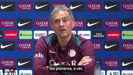 LUIS ENRIQUE, rueda de prensa PREVIA al partido contra el TOULOUSE