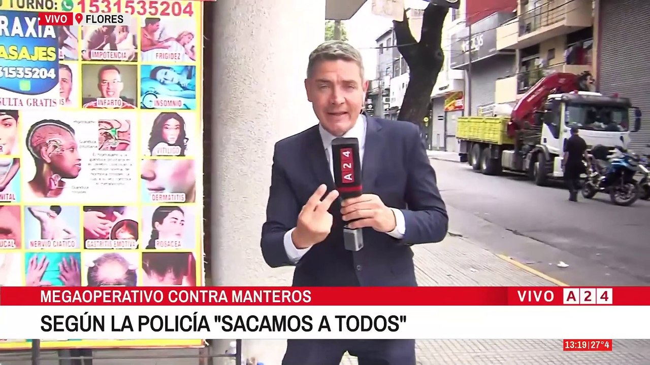 🚨 MEGAOPERATIVO EN FLORES: DESALOJARON A 5.000 MANTEROS EN UN OPERATIVO INÉDITO