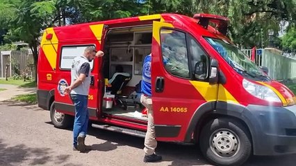Motociclista fica ferido em acidente de trânsito no bairro Nova Cidade