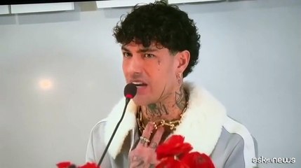 Sanremo, Tony Effe: la collana? Le regole devono essere uguali