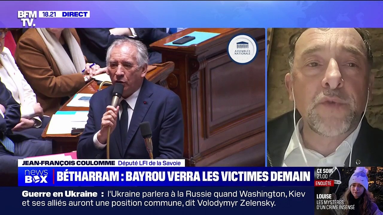 "Il ne tente que de graduer et de relativiser les sévices qu'on subit les enfants": Jean-François Coulomme (LFI) dénonce des propos "lâches et mensongers" de François Bayrou dans l'affaire Bétharram
