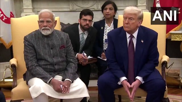 États-Unis : Trump fait traduire en anglais une question posée en anglais par un journaliste indien lors de la visite de Modi