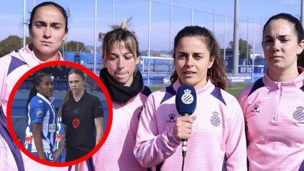 Barcelona Femenil: Jugadoras del Espanyol apoyan a Caracas tras incidente con Mapi León