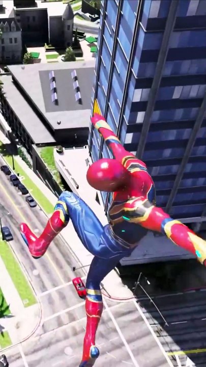 GTA 5 Epic Ragdolls | Spider-Man Jumps/Fails ep 138 #spiderman #gta #gta5