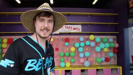 “I Won EVERY Prize at a Theme Park 🎡😱 (MrBeast Would Be Proud!)”