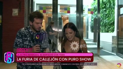 La ira de María Fernanda Callejón al ser consultada por la separación de Delfina Gerez Bosco y Ricky Diotto