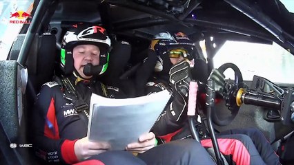 Suède - Ott Tänak devance la meute d'une poignée de secondes