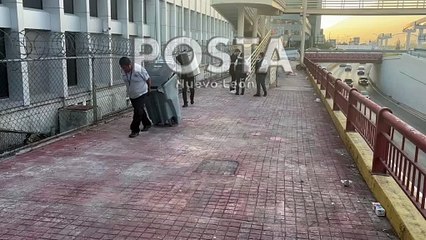 Hombre roba y daña sucursal de Starbucks en Monterrey