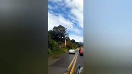 Derrumbe en la carreteraTenancingo-Tenango provocó un nuevo cierre (VIDEO)