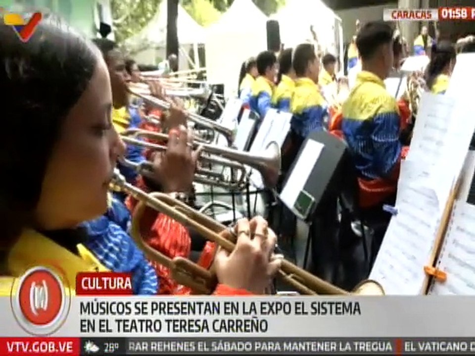 Caracas | Expo El Sistema 50° Aniversario ofrece diversos stands en el Teatro Teresa Carreño
