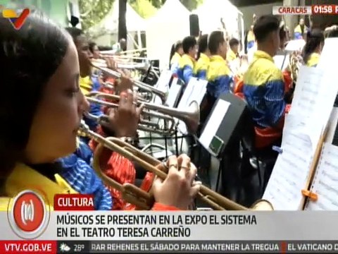 Caracas | Expo El Sistema 50° Aniversario ofrece diversos stands en el Teatro Teresa Carreño