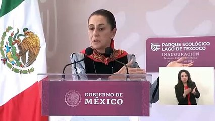 Inauguración del Parque Ecológico Lago de Texcoco