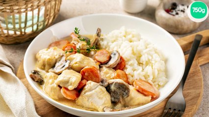 Blanquette de poulet au Companion