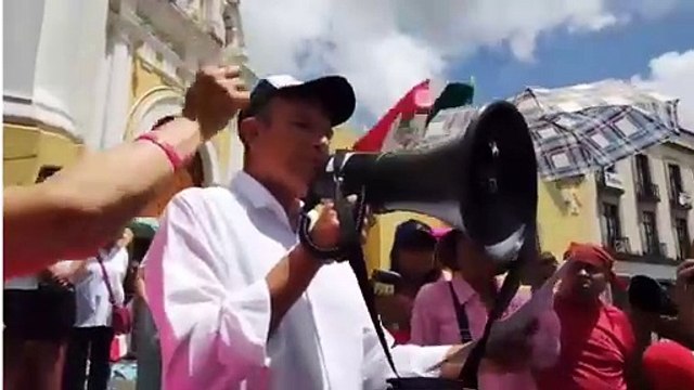 Marcha en Xalapa contra reforma judicial: redes ciudadanas se manifiestan