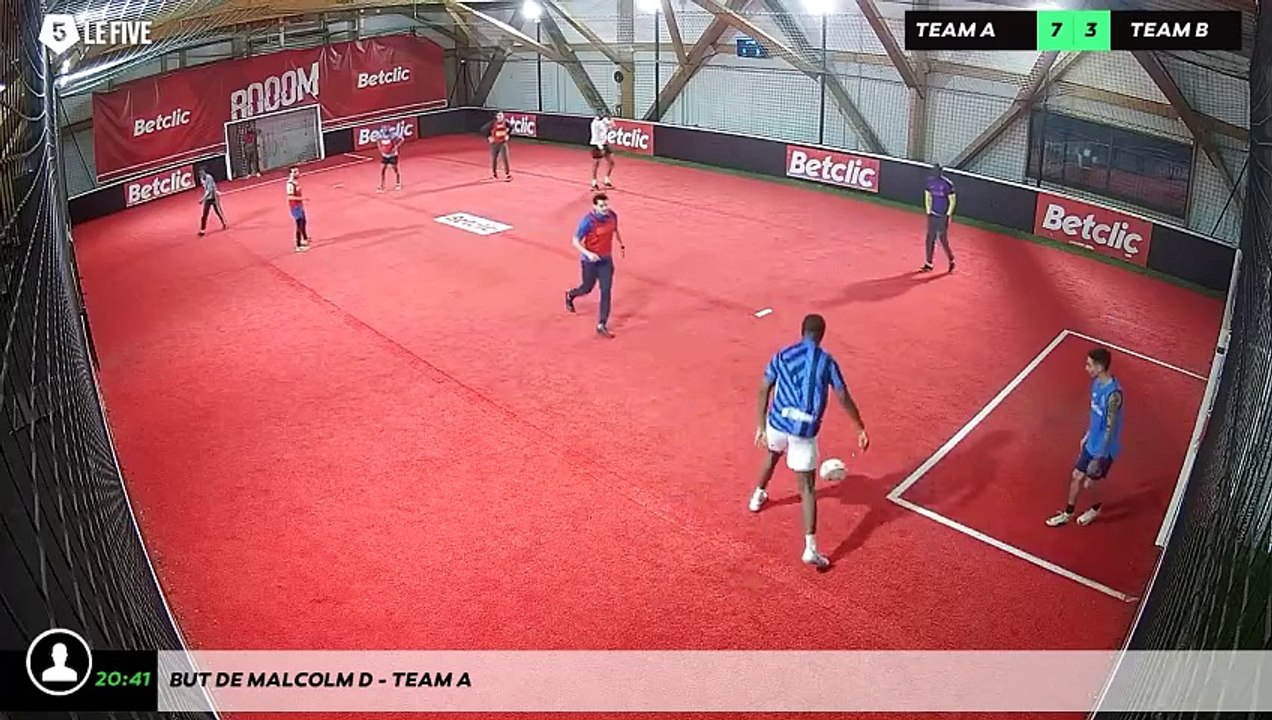 But de Malcolm D - Team A