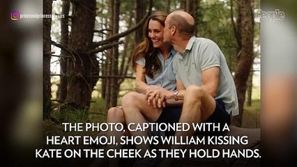 Kate Middleton and Prince William Share Romantic PDA Moment in Rare Valentine's Day Post