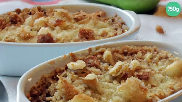 Crumbles de poires aux spéculoos