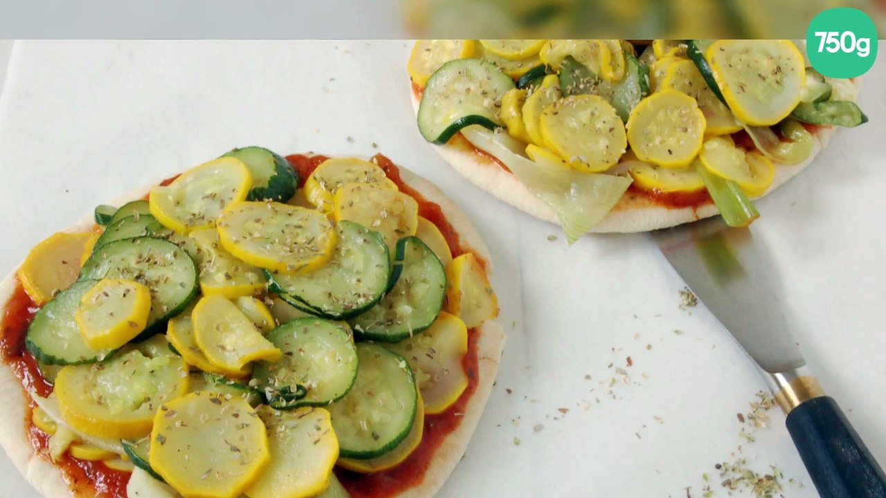 Pizzette aux courgettes
