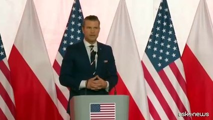 Hegseth in Polonia "alleato modello", Varsavia dice "Europa sveglia"