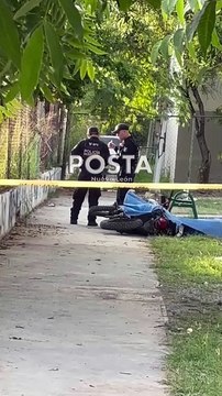Ejecutan a motociclista en plaza pública de Guadalupe